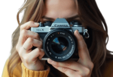 A comprehensive guide to cameras, types, components, settings, and photography tips.